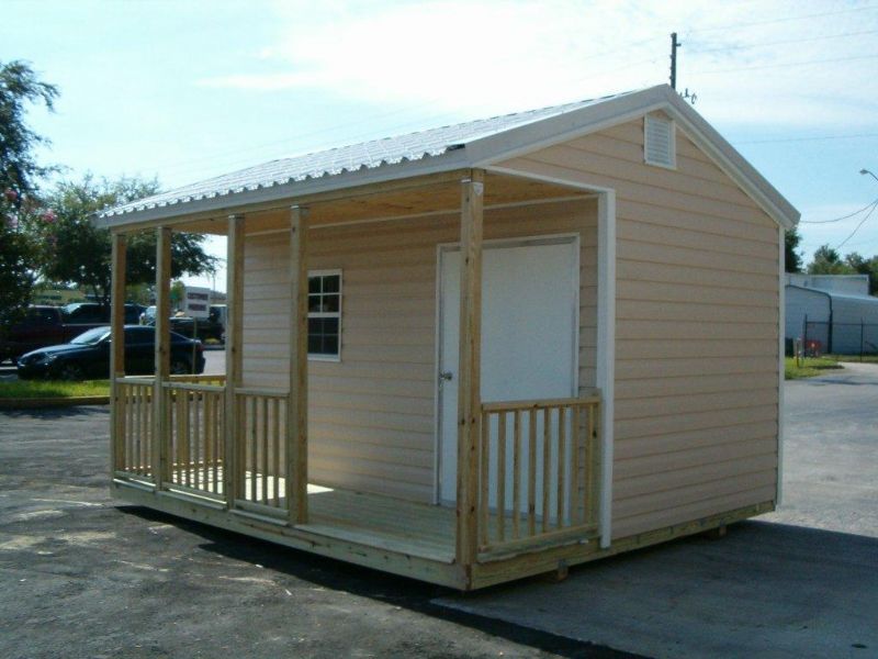 Country Inn With Optional Porch In Vinyl With Advantage Roof