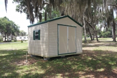 12x10 with Double Door and Floridian Eave