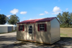 Bungalow with Bahama windows and door