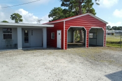 24x26x10 Boxed Eave Enclosed