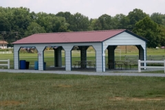 Carolina Carports Covered Picnic Area