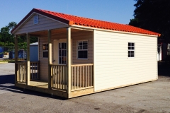 12X20 Vinyl & PermaTile - Porch and Bahama Door/Windows