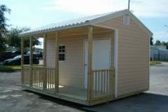 12x14 Vinyl and PermaTile - Optional Side Porch