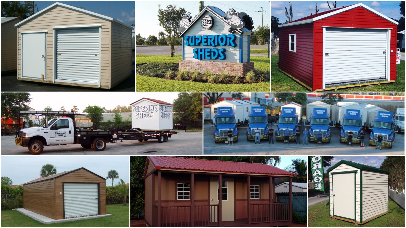 Superior Sheds – Superior Sheds Website