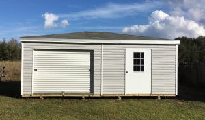 double wide shed