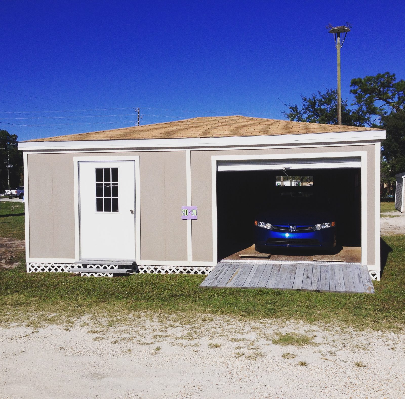 Park Your Vehicle in a Prefab Storage Shed Superior Sheds