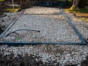 Easy Way to Level the Ground for a Shed